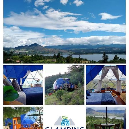Glamping Blue Hotell Guatavita Exteriör bild