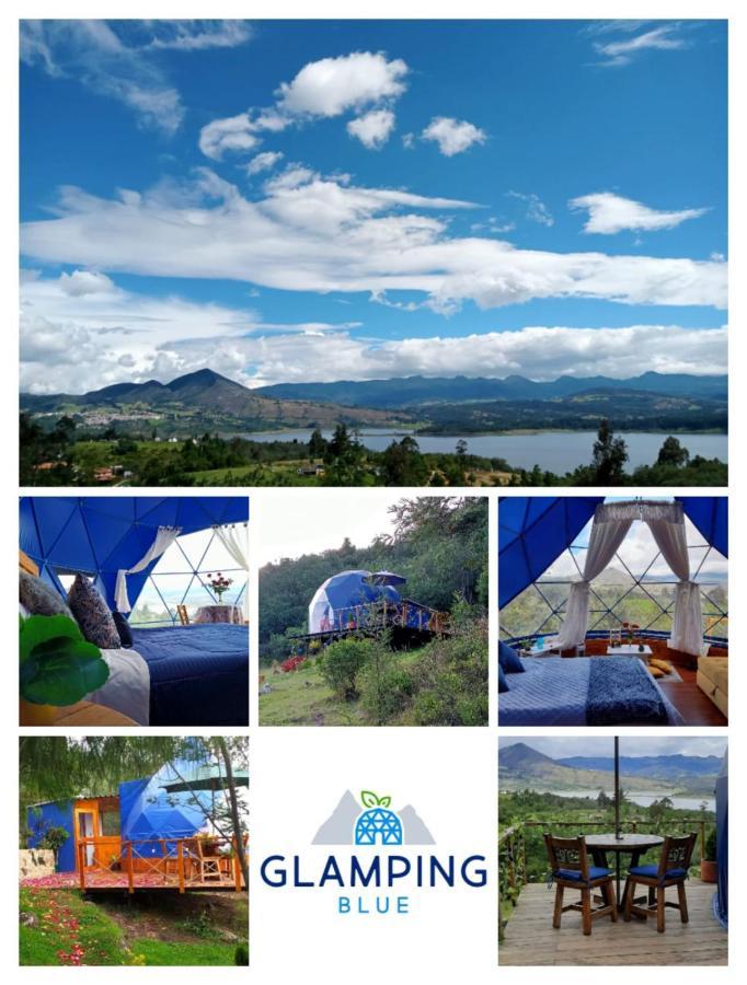 Glamping Blue Hotell Guatavita Exteriör bild
