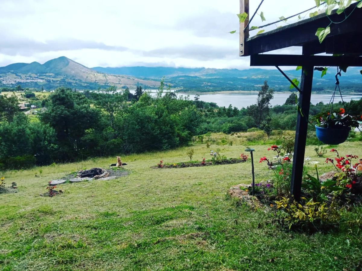 Glamping Blue Hotell Guatavita Exteriör bild