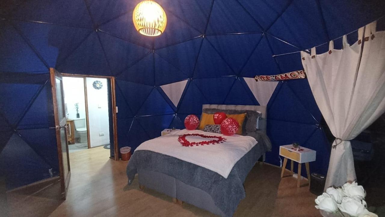 Glamping Blue Hotell Guatavita Exteriör bild